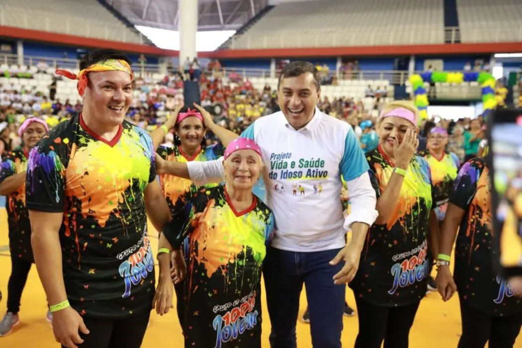 Wilson Lima dá início às atividades do Projeto Vida e Saúde do Idoso Ativo