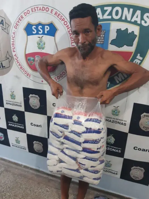 Homem é preso suspeito de espancar e roubar casal de idosos no interior
