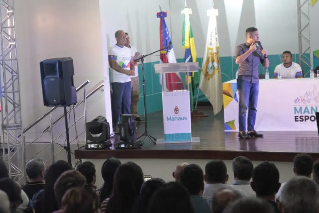 Prefeito David Almeida lança o programa ‘Manaus Esportiva’ e anuncia criação da Fundação Municipal de Esporte