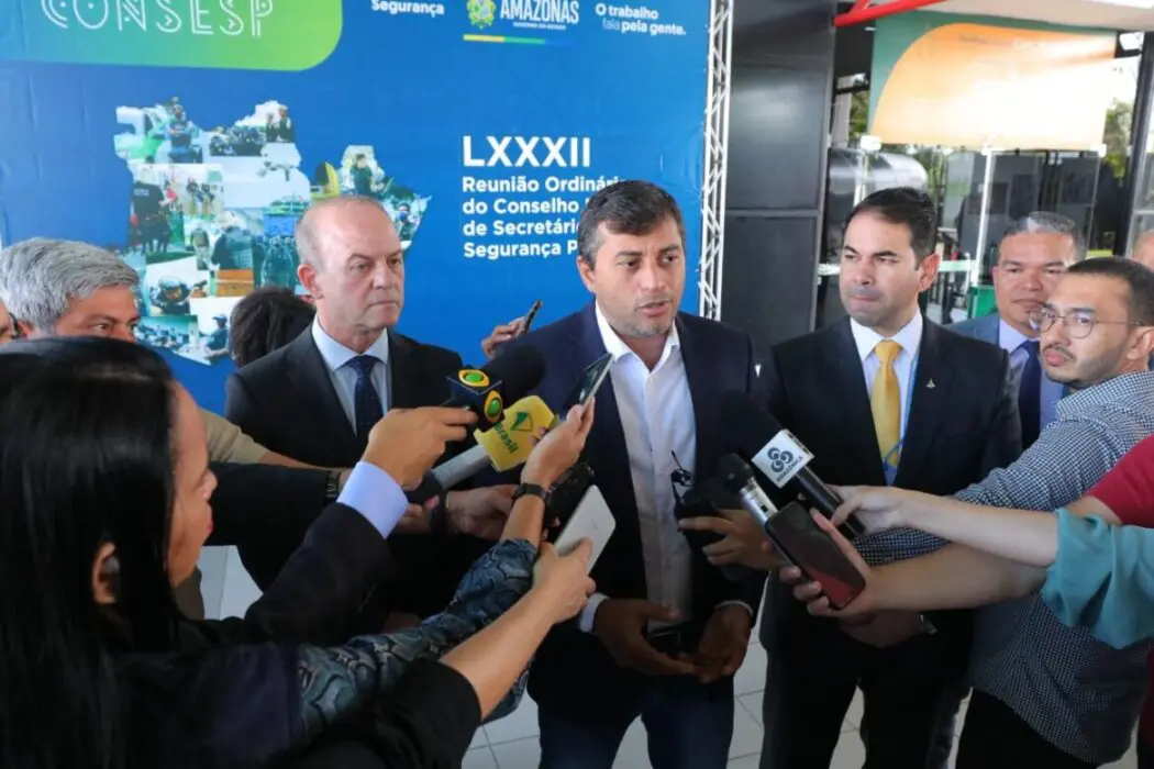 Na 82ª reunião de secretários de Segurança Pública, Wilson Lima destaca investimentos do Governo do Amazonas