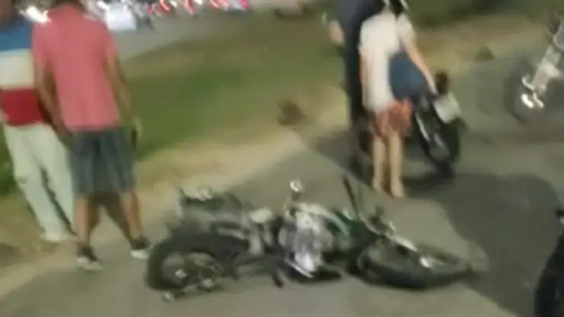 Motoboy sofre grave acidente a caminho da entrega
