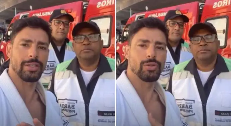 Cauã Reymond sofre acidente de carro no Rio de Janeiro: 'Está tudo bem, graças a Deus