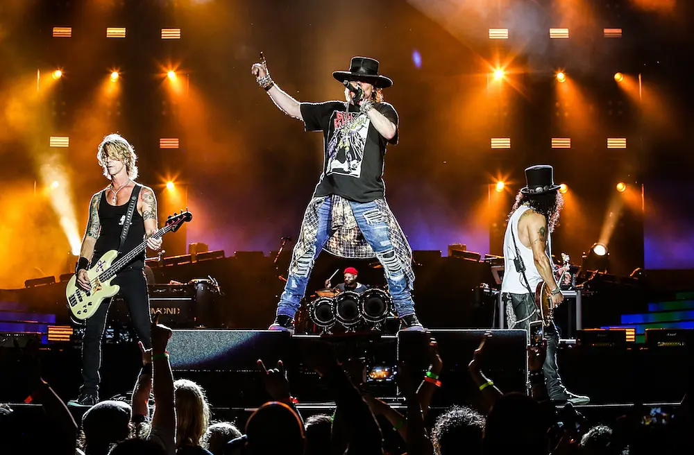 Banda Guns N’ Roses já está em Manaus para show na Arena da Amazônia