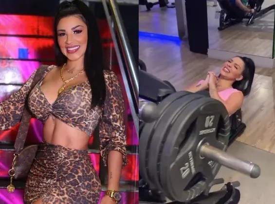 No centro de polêmica, filha de Gretchen arrasa como influencer e mostra de treinos a rolês na web