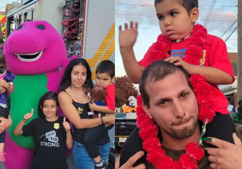 Mil pessoas se fantasiam de monstro para realizar desejo de menino com câncer terminal