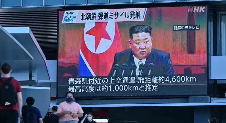 EUA e Coreia do Sul simulam bombardeio aéreo após Coreia do Norte lançar míssil sobre Japão