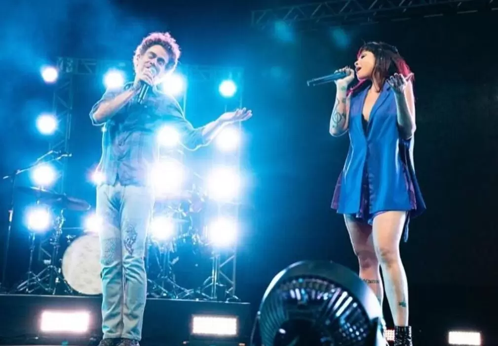 Pitty e Nando Reis juntos em show inédito no Podium da Arena da Amazônia