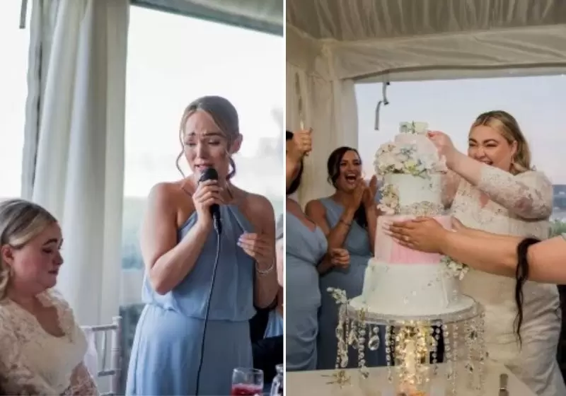 Noiva abandonada no altar segue festa e celebra o amor próprio: “Ame a si”