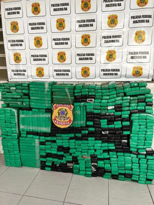 Homem é preso com 600 kg de drogas
