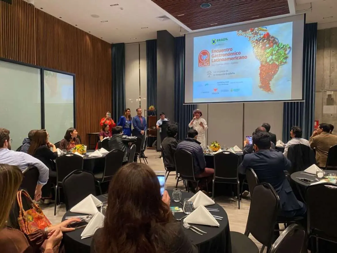 Amazonastur representa gastronomia amazônica durante 1º Encontro Latino-Americano de Gastronomia, no Peru