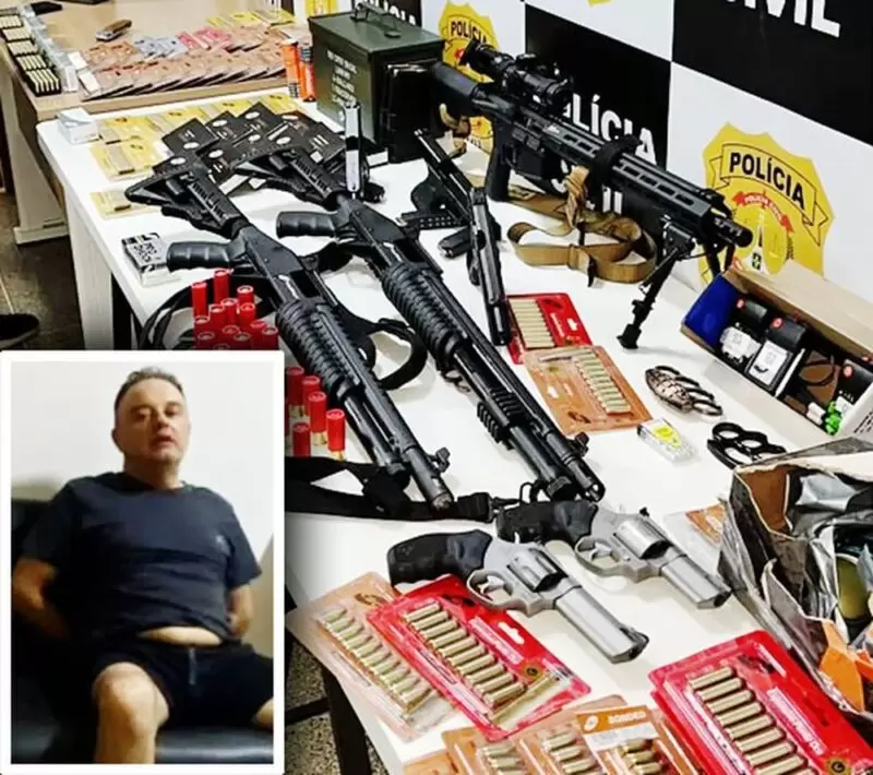 Empresário preso diz que fala de Bolsonaro o incentivou a ter armas