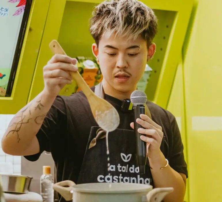 A Tal da Castanha esteve presente no VegFest 2022