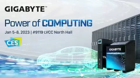 Ao conduzir a tecnologia rumo à emissão zero líquido, as soluções GIGABYTE HPC reúnem o "poder da computação" na CES