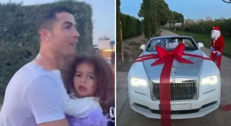 Cristiano Ronaldo ganha presente de Natal da noiva avaliado em R$ 2,1 milhões