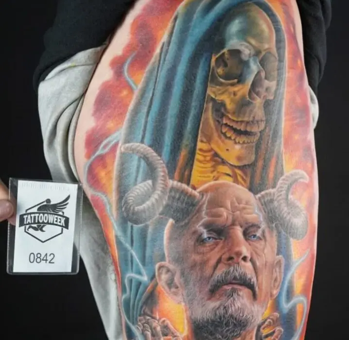 Rodrigo Catuaba, tatuador fluminense é o campeão da 10ª Tattoo Week Rio