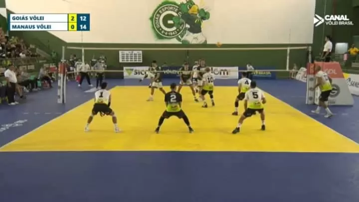 Manaus Vôlei/TecToy é superado pelo Goiás em estreia na Superliga B de vôlei