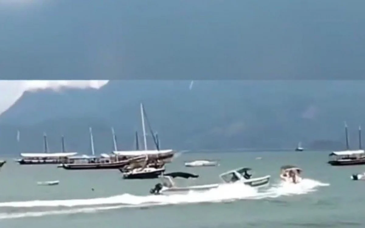 Piloto de embarcação desaparecido depois de colisão no mar