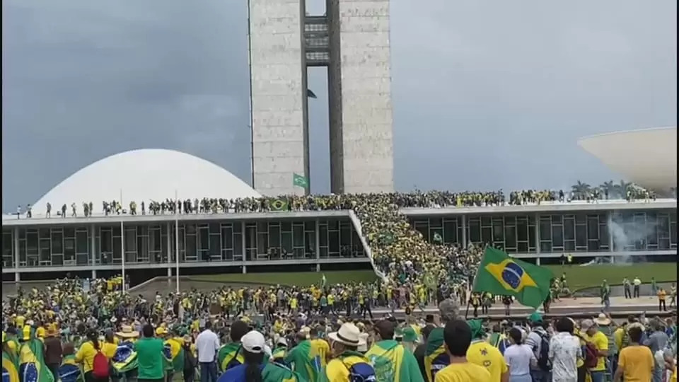 Governador Wilson Lima e outras autoridades do AM repudiam vandalismo de bolsonaristas em Brasília