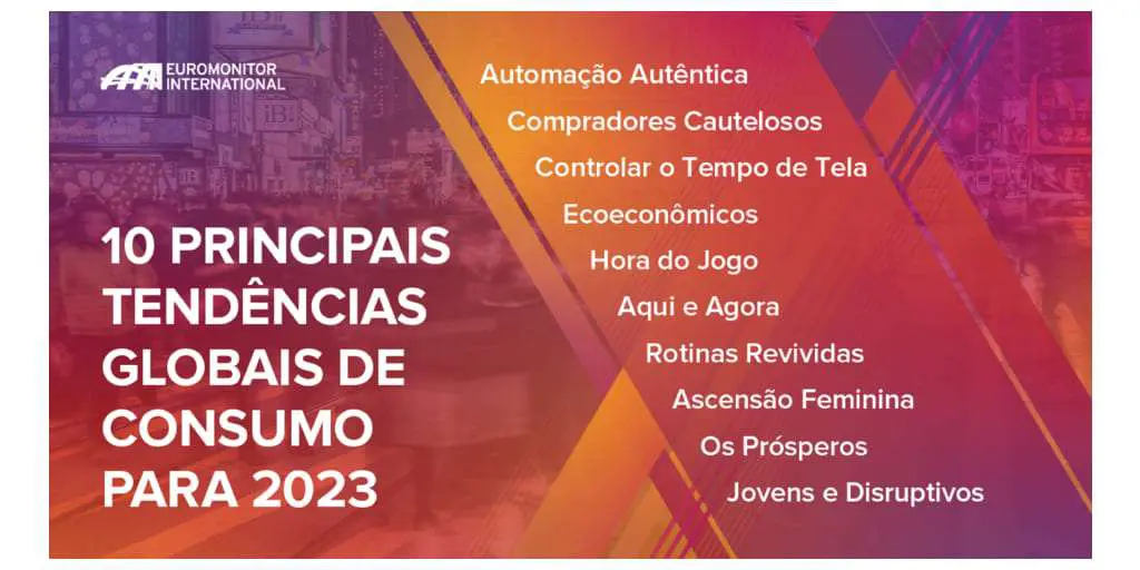 Euromonitor revela as 10 principais tendências globais de consumo 2023