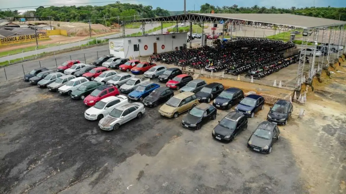 Começa amanhã o primeiro leilão de 2023 do Detran-AM