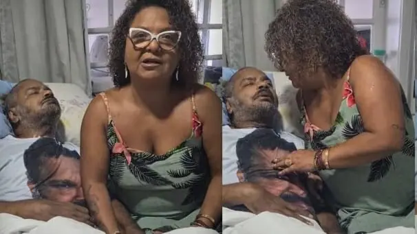 Esposa de Arlindo Cruz é esculachada por assumir namorado enquanto sambista segue debilitado