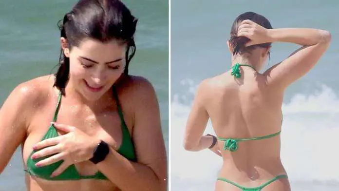 Fotos:A atriz Jade Picon deixou os fãs sem fôlego nesta sexta-feira (24) ao aparecer em flagras bem ousados.