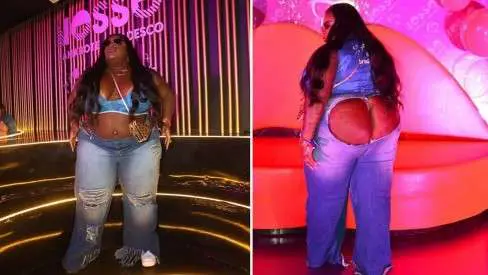 Jojo Todynho marca presença em camarote na Sapucaí com look ousado