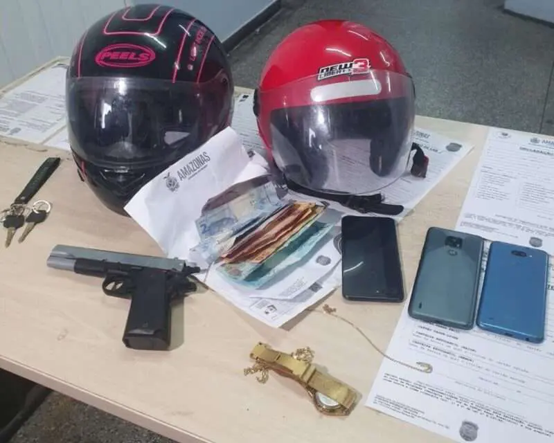 Trio é preso por roubo e receptação no bairro Grande Vitória