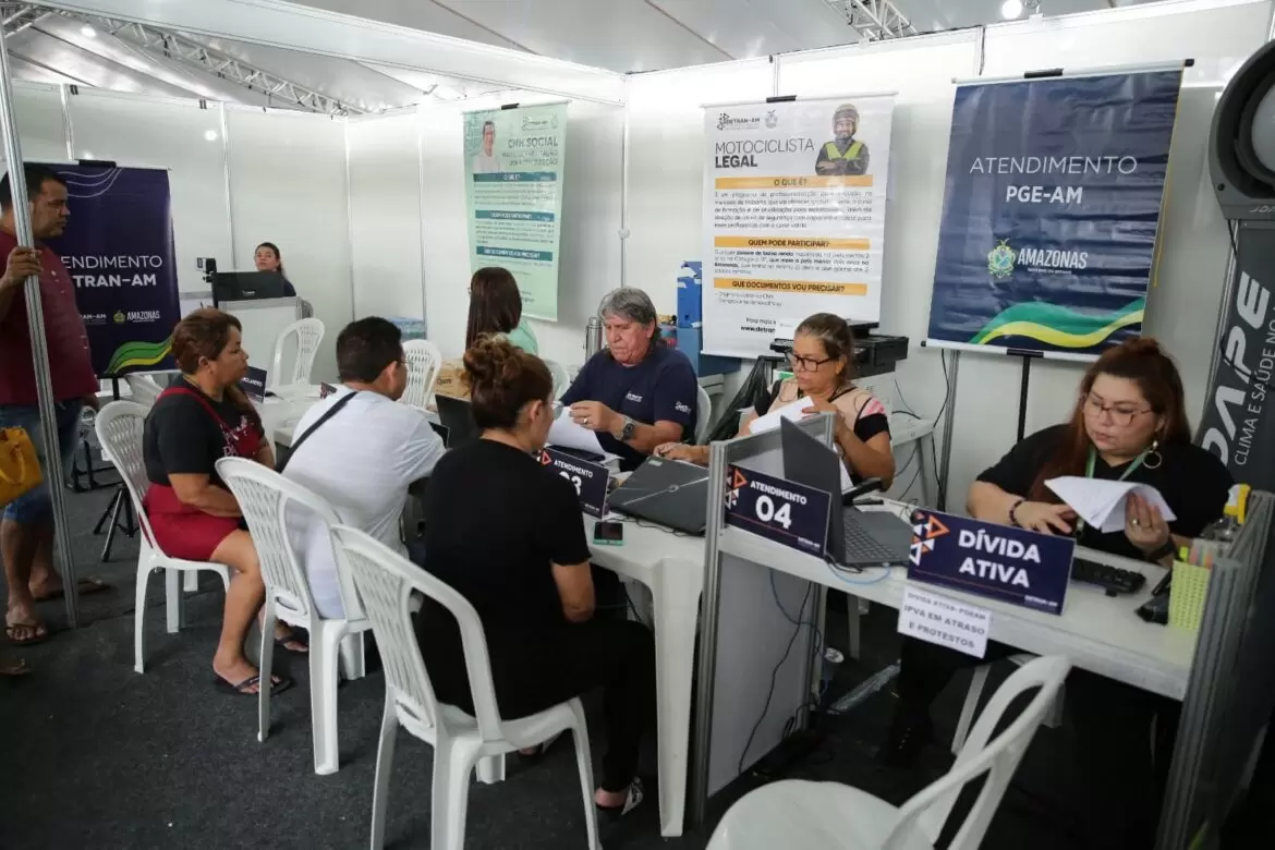 Detran Amazonas encerra atendimentos na ‘Câmara Cidadã’