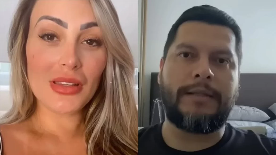 Andressa Urach diz que ex-marido era seu cliente: 'Pagou para ficar comigo'