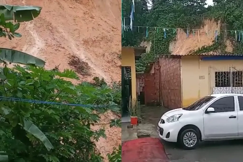 Segundo informações, o problema no local já existe há mais de vinte anos e tem piorado com o passar dos anos devido o barranco ceder, principalmente no período de chuva.