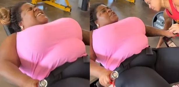 Jojo Todynho dá adeus a preguiça e encara rotina intensa de treinos com personal trainer casca-grossa