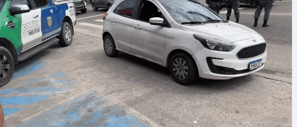 Motorista de App é executado após atender chamada