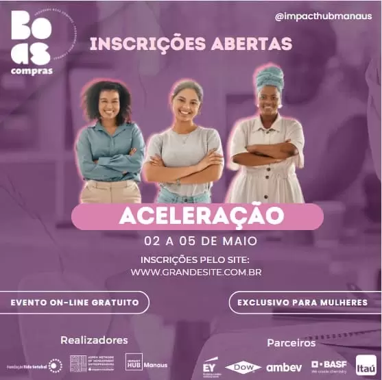 Programa abre inscrições gratuitas para aceleração de mulheres empreendedoras de todo o País
