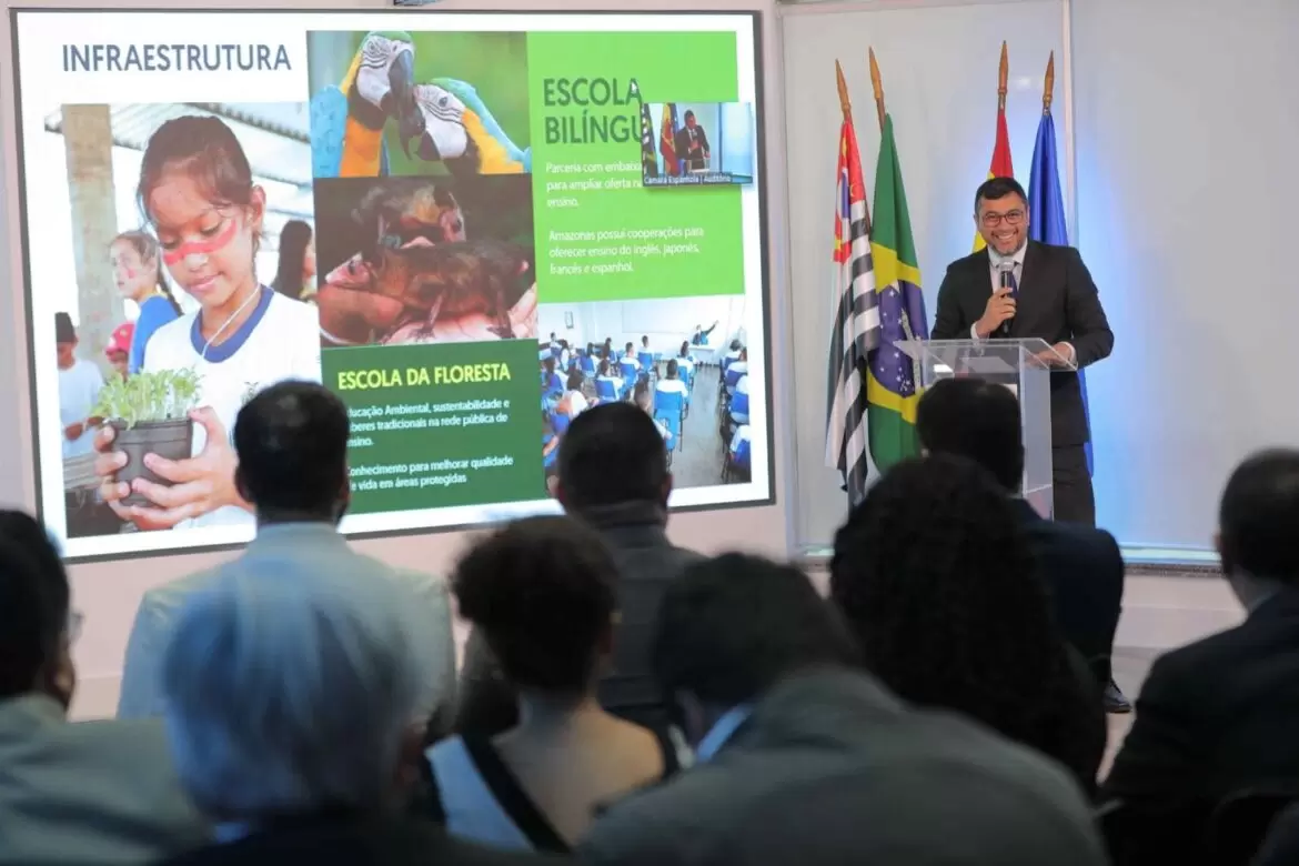 Em São Paulo, Wilson Lima apresenta potenciais de investimentos no Amazonas a empresários espanhóis