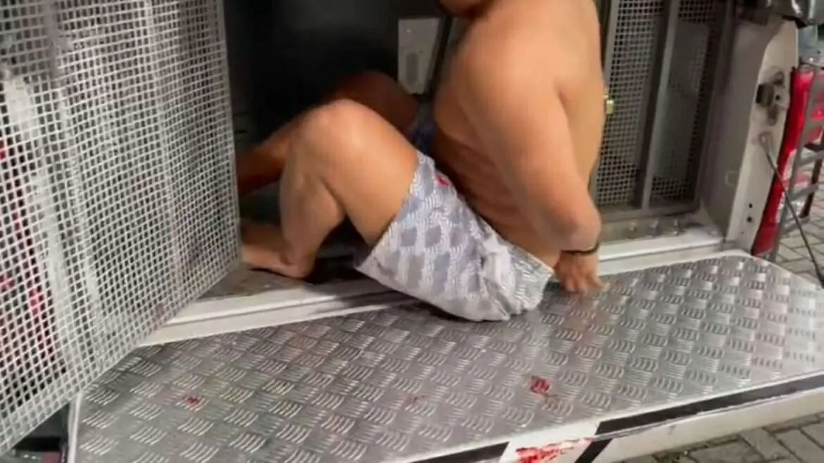 Homem que tentou estuprar enteada e agrediu policiais é preso
