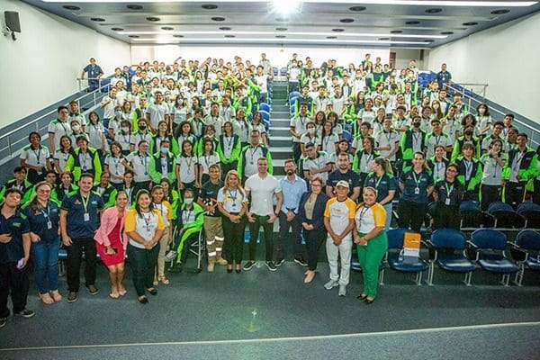 Maio Amarelo: Detran Amazonas promove ação educativa em escola da zona sul de Manaus