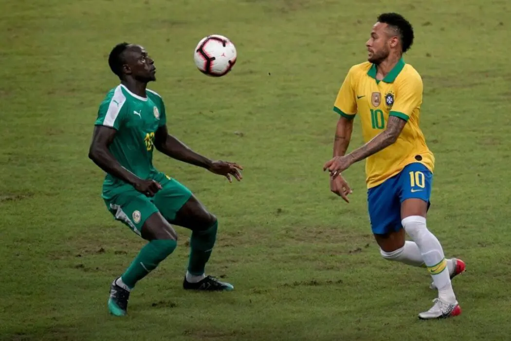 Brsil perde de virada para Senegal