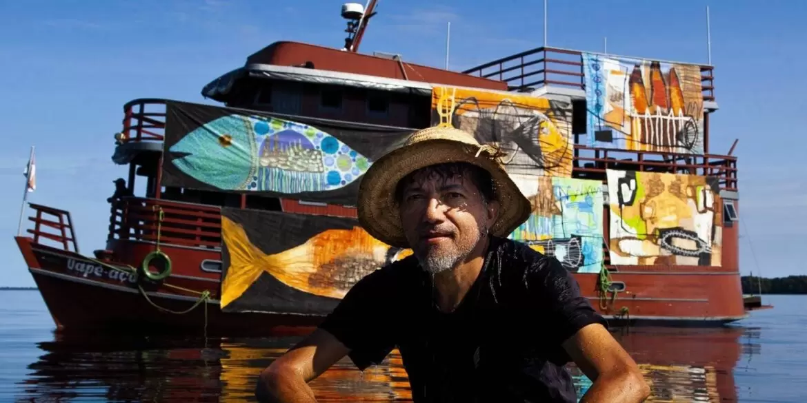 A arte visual interage com cenários amazônicos na mostra Jaraquiart de Jandr Reis