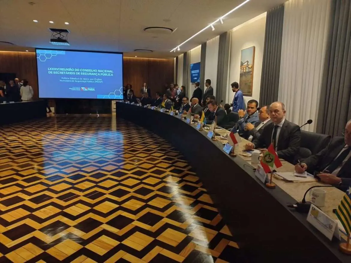 Em Belém, secretário da SSP-AM participa da 86ª Reunião do Conselho Nacional de Secretários de Segurança Pública (Consesp)