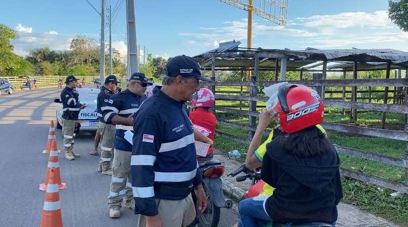 Parintins 2023: Detran Amazonas inicia ações de conscientização e promove blitz educativa