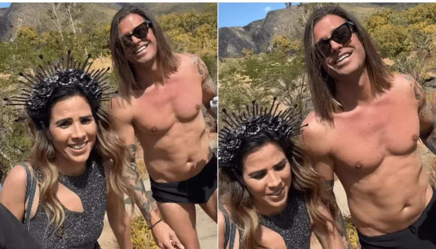 Apaixonados! Wanessa grava clipe com Dado Dolabella em Goiás