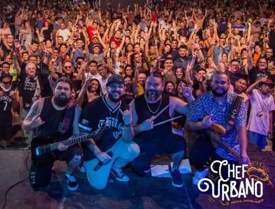 Chef Urbano reúne grandes nomes da gastronomia e da música no Sambódromo este mês