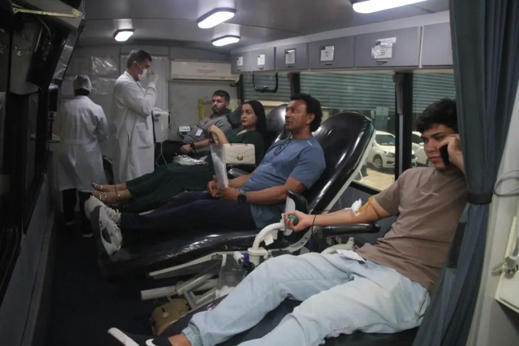 Prefeitura de Manaus promove campanha de doação de sangue em parceria com Hemoam