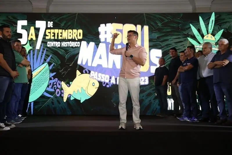 Prefeito lança oficialmente o '#SouManaus Passo a Paço 2023’