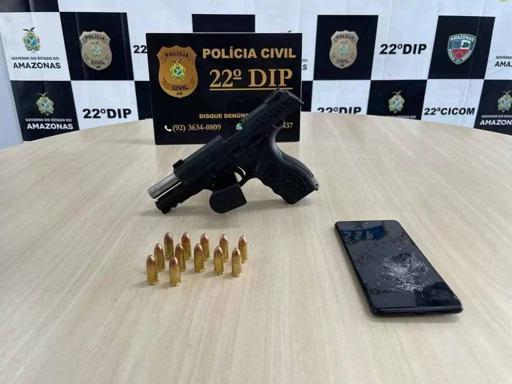 Polícia prende homem apontado como autor de furto a veículo em estacionamento de shopping center de Manaus