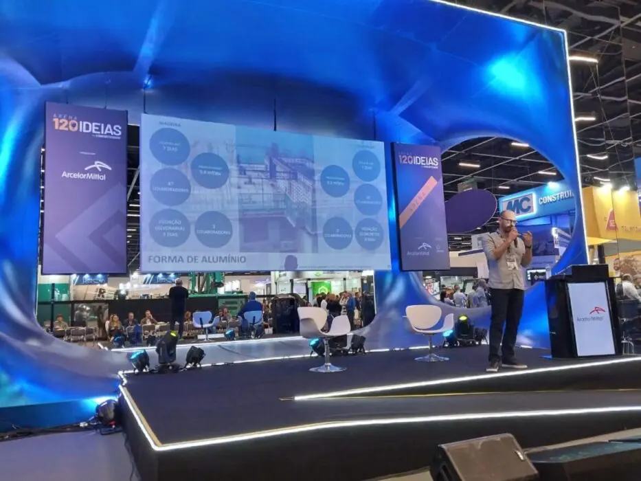 Tecnologia catarinense é reconhecida em evento da construção