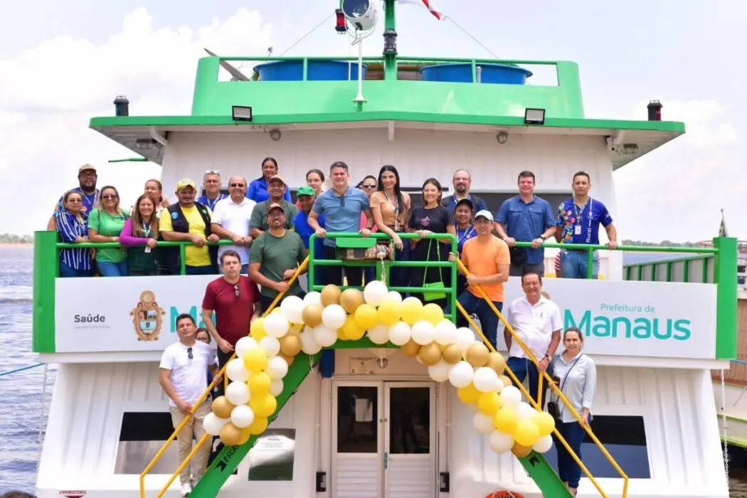 Prefeito ressalta ampliação dos serviços básicos de saúde nas comunidades do rio Amazonas graças às novas entregas estruturais