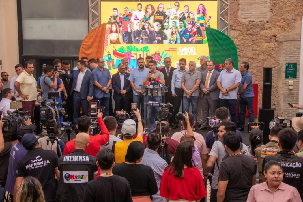 Prefeito anuncia R$ 22 milhões em patrocínios privados e apoios para o ‘#SouManaus 2023’ e enfatiza importância de pensar Manaus como referência mundial