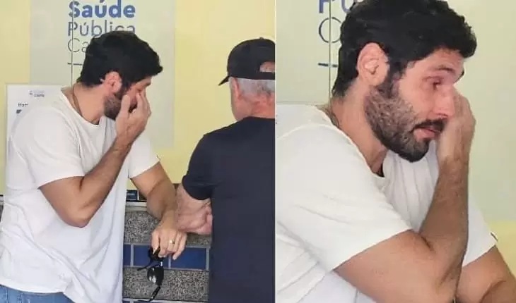 Dudu Azevedo desaba após visitar Kayky Brito em hospital e faz relato de cortar o coração: ‘Luta grande’